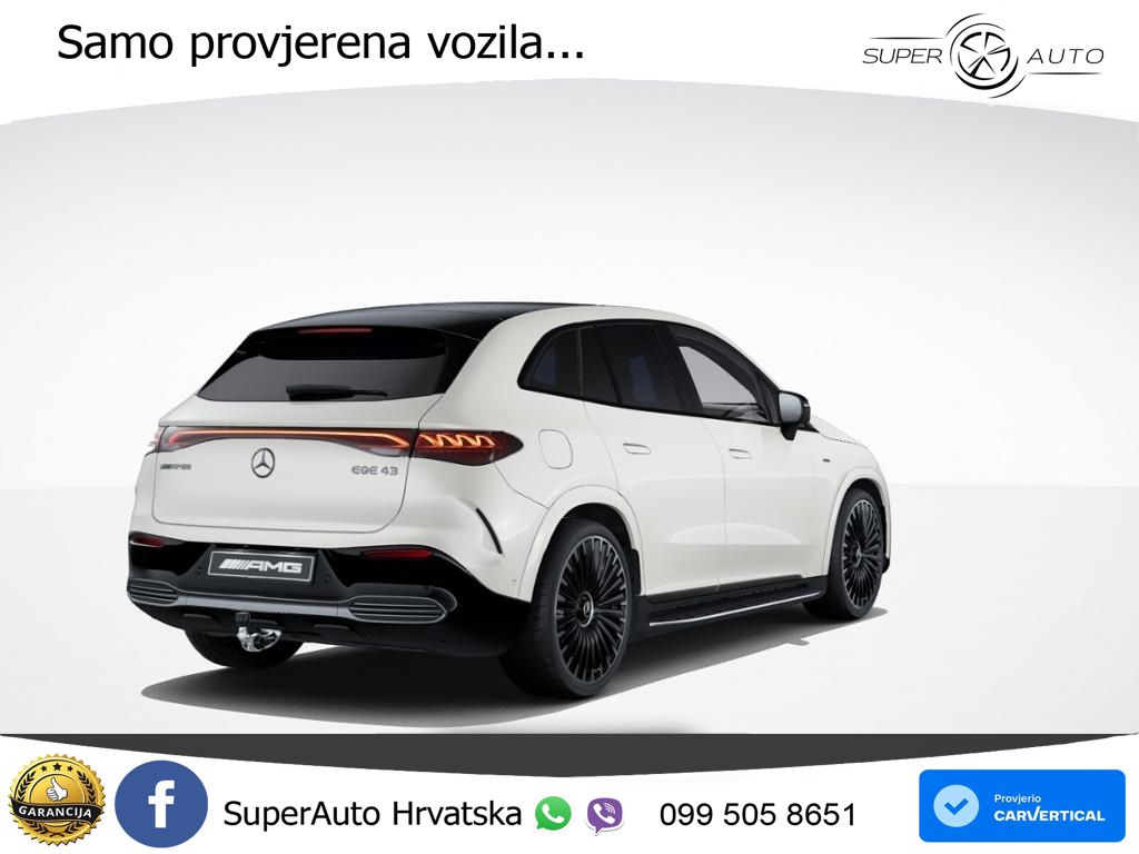 Mercedes EQE SUV AMG 43 100 kWh (476 KS) 4MATIC ACC+HEAD+4xGR SJED+360+PANO