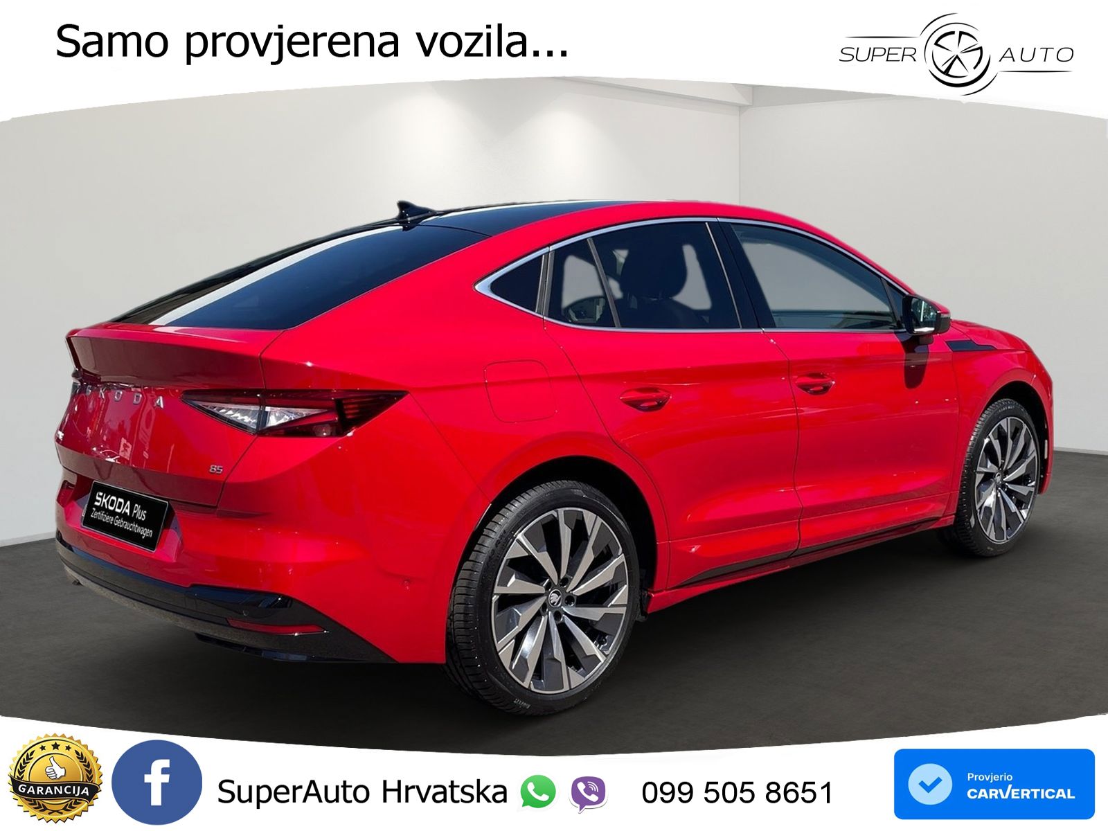Škoda Enyaq Coupe iV 85 82 kWh (286 KS) Loft LED+GR SJED+ACC
