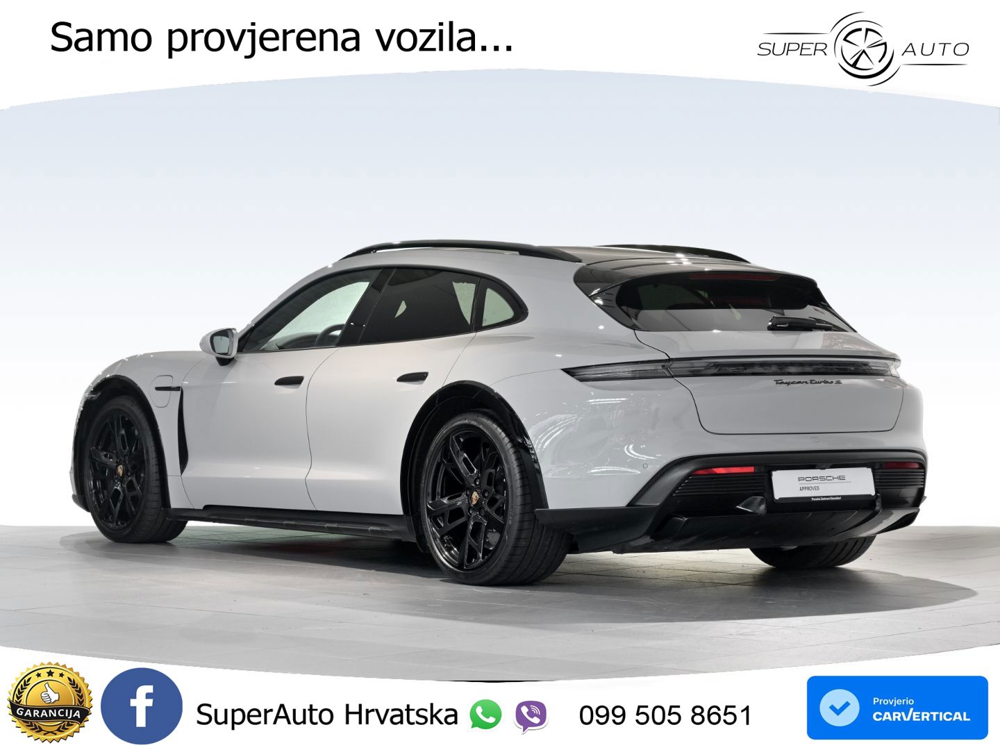 Porsche Taycan Cross Turismo Turbo S 93.4 kWh (761 KS)