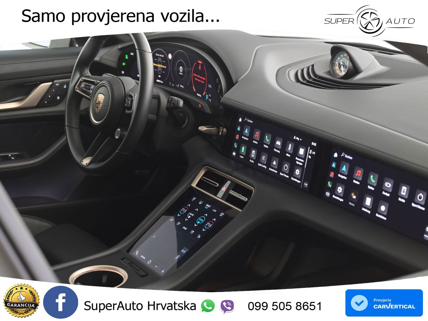 Porsche Taycan Cross Turismo Turbo S 93.4 kWh (761 KS)