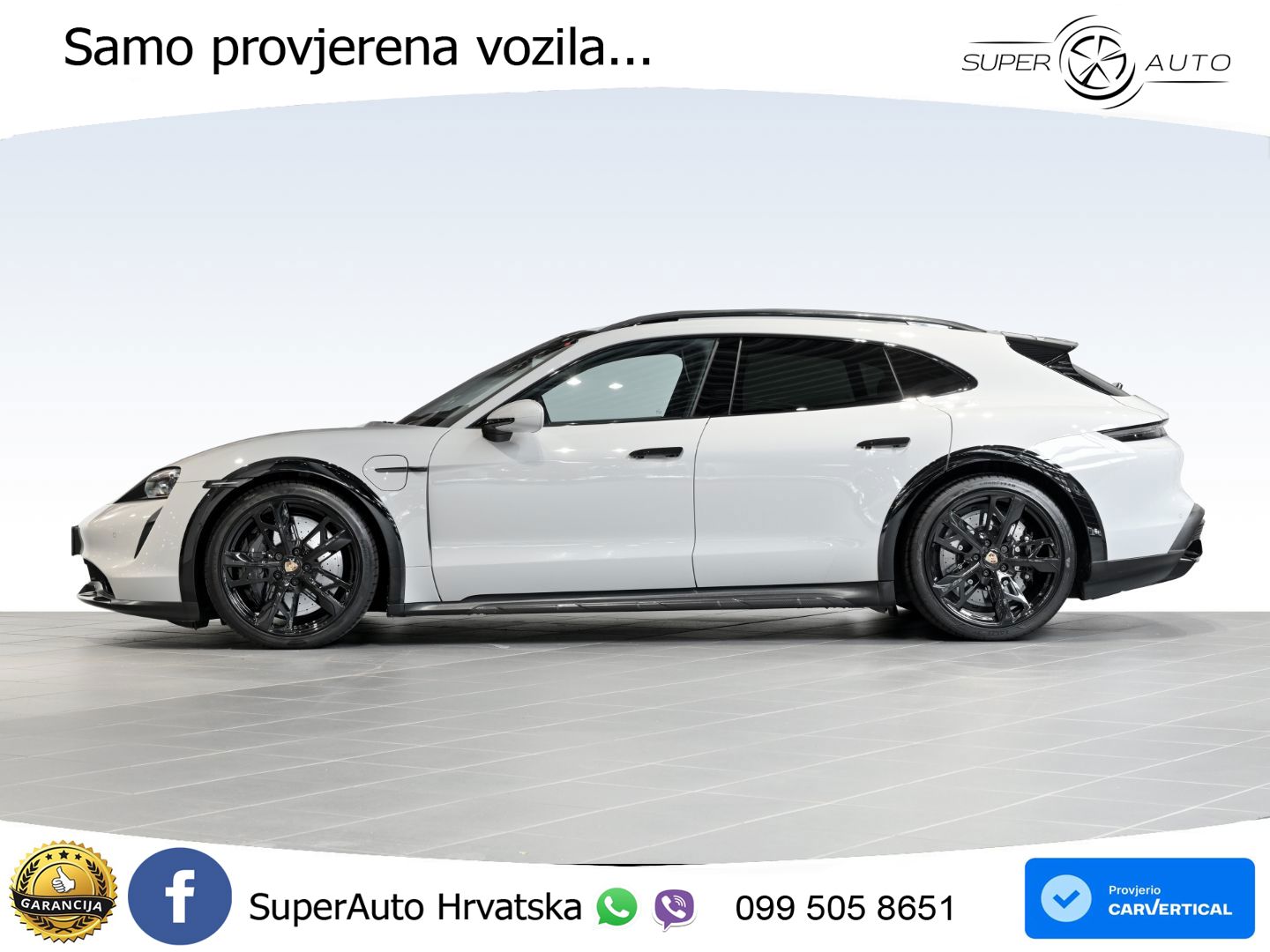 Porsche Taycan Cross Turismo Turbo S 93.4 kWh (761 KS)