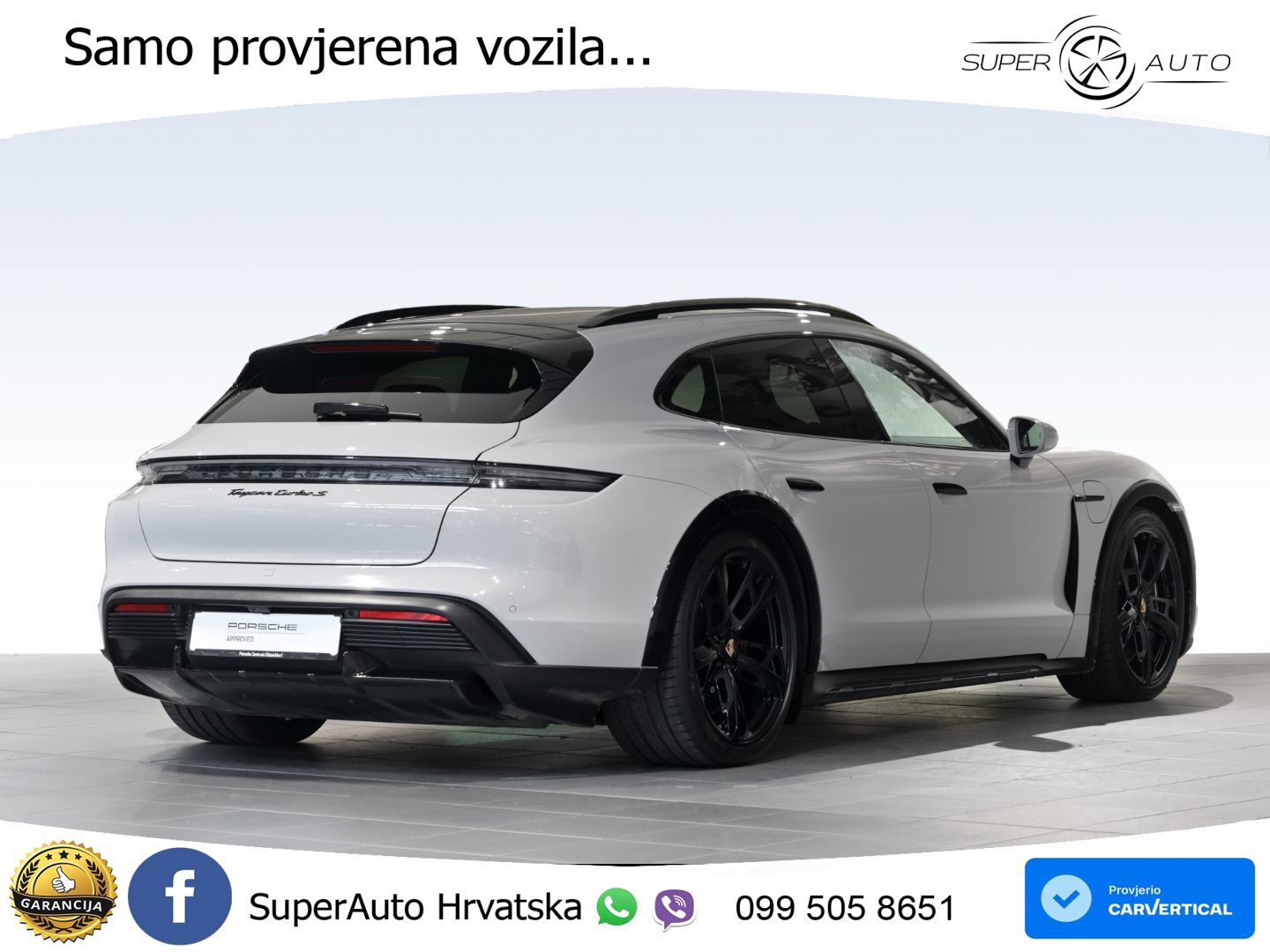 Porsche Taycan Cross Turismo Turbo S 93.4 kWh (761 KS)
