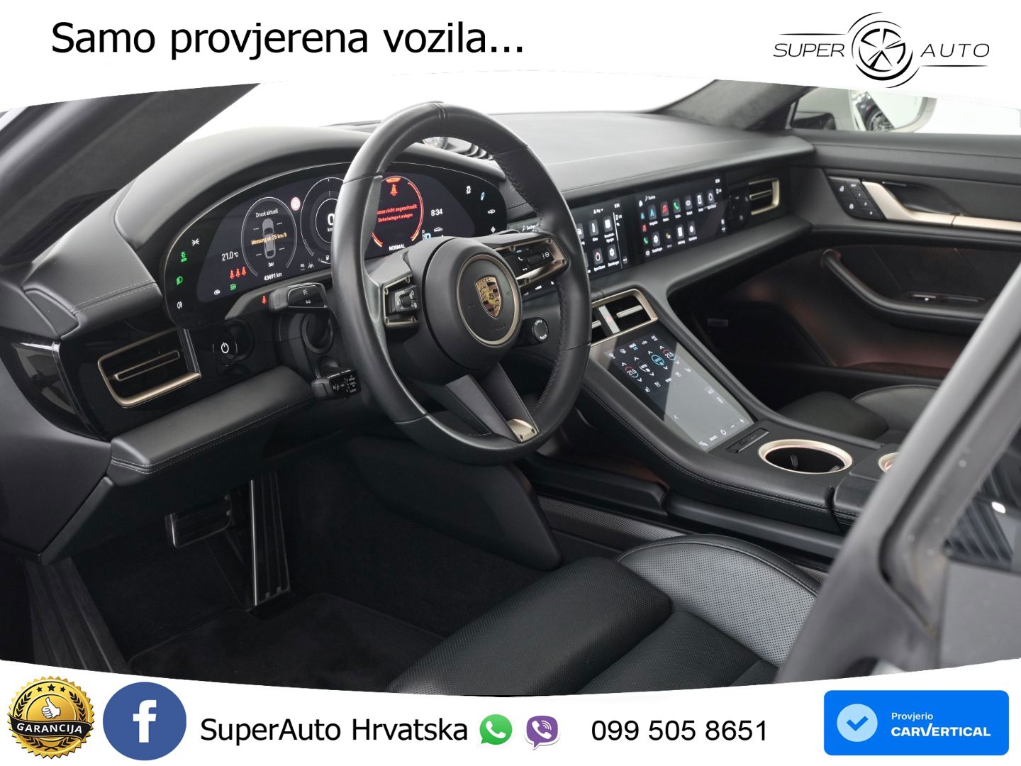 Porsche Taycan Cross Turismo Turbo S 93.4 kWh (761 KS)