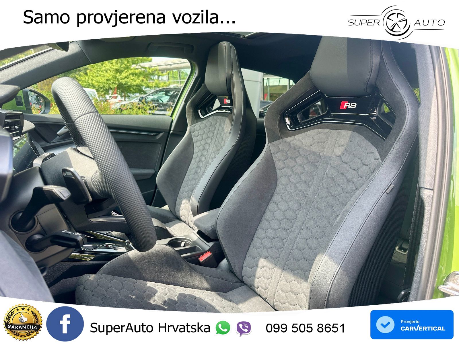 Audi RS3 Sedan 2.5 TFSI (400 KS) quattro S tronic LED+GR SJED+ACC