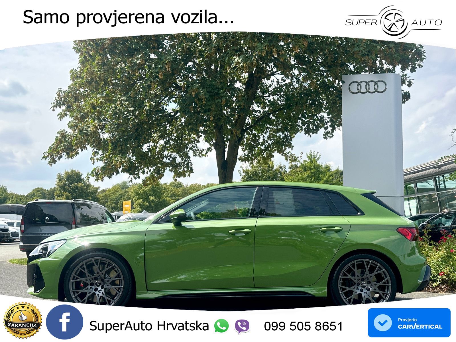 Audi RS3 Sedan 2.5 TFSI (400 KS) quattro S tronic LED+GR SJED+ACC