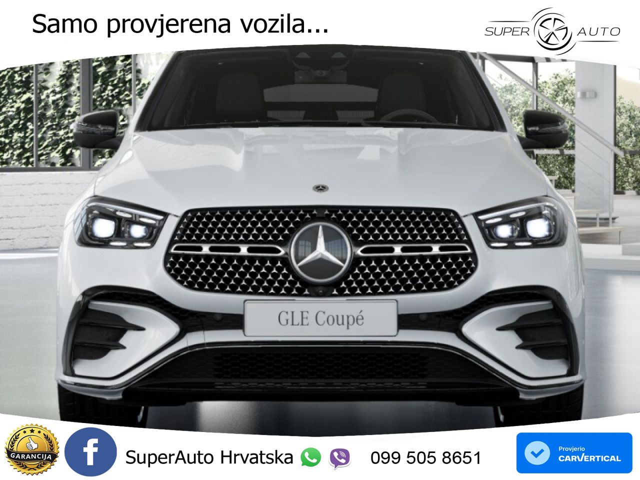 Mercedes GLE Coupe 450d (367 KS) EQ Boost 4MATIC 9G-TRONIC AMG LED+GR SJED+ACC