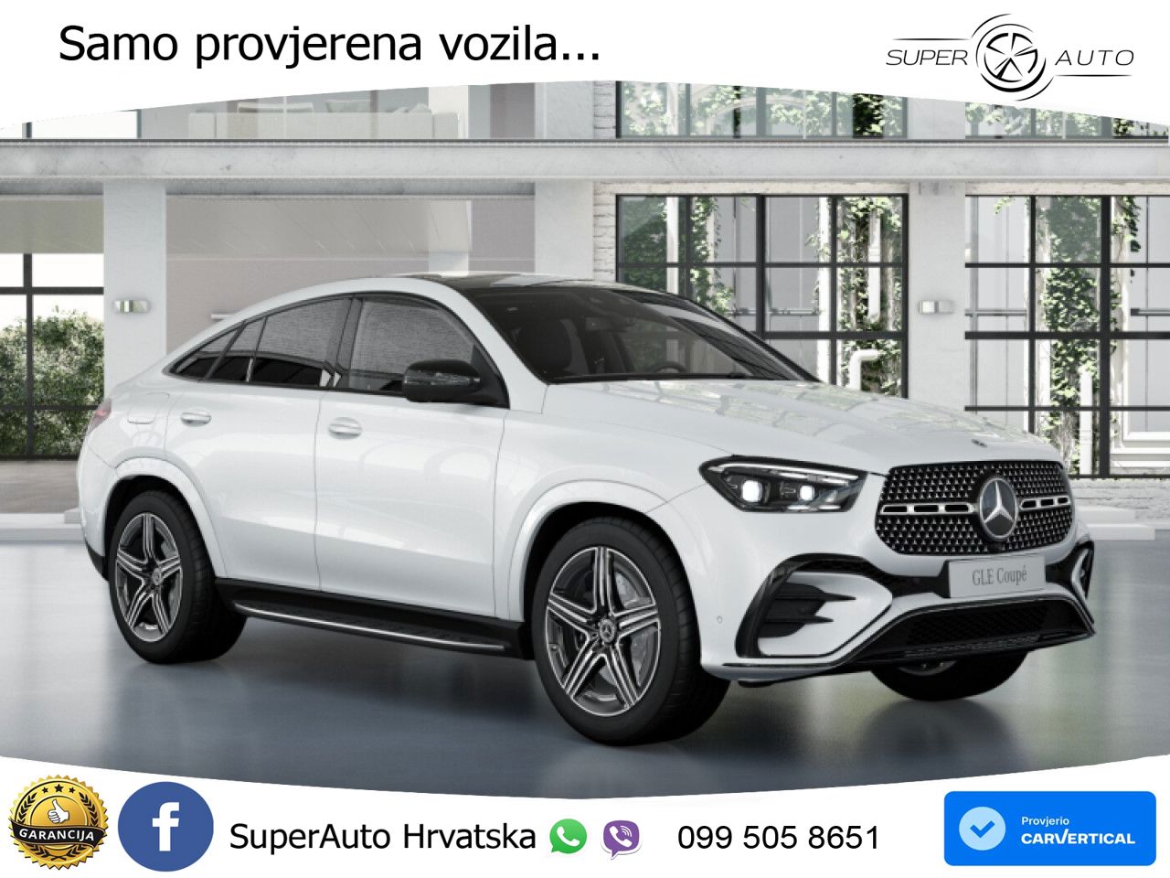 Mercedes GLE Coupe 450d (367 KS) EQ Boost 4MATIC 9G-TRONIC AMG LED+GR SJED+ACC
