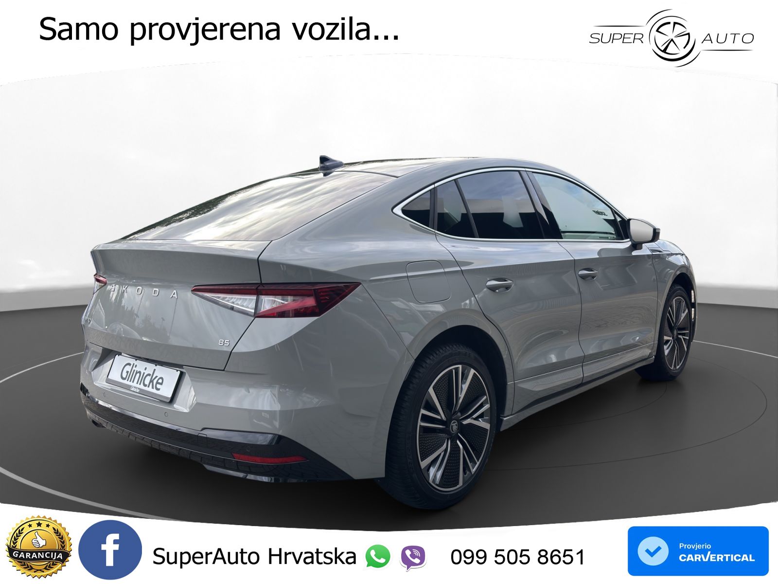 Škoda Enyaq 85 82 kWh (286 KS) Loft LED+ACC