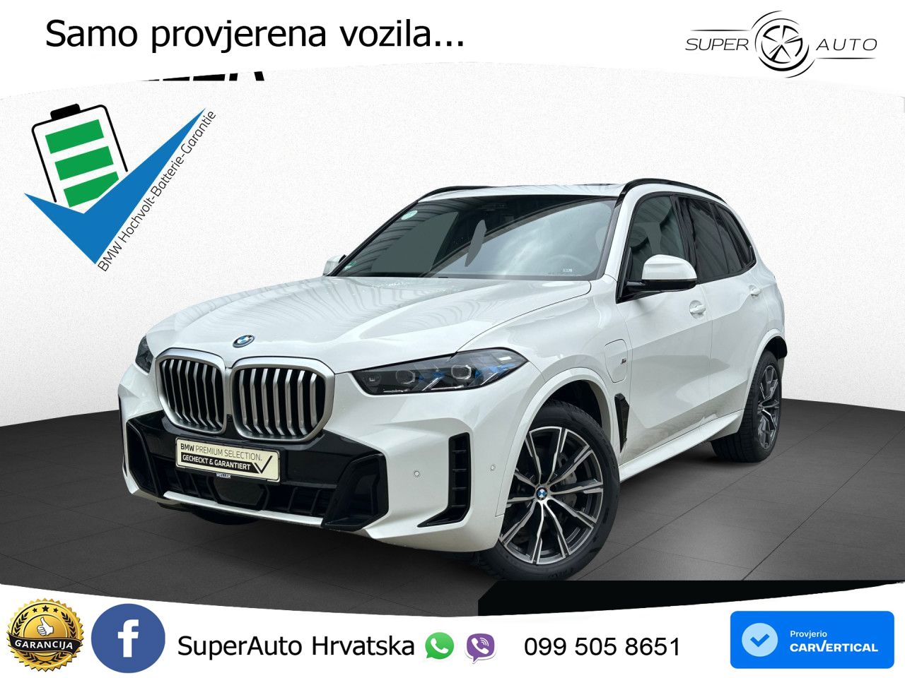 BMW X5 50e (490 KS) xDrive Steptronic LED+GR SJED+ACC