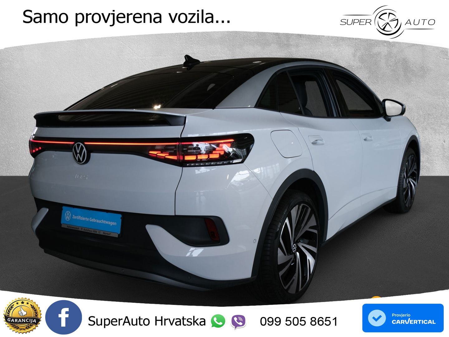 Volkswagen ID.5 Pro 82 kWh (286 KS)