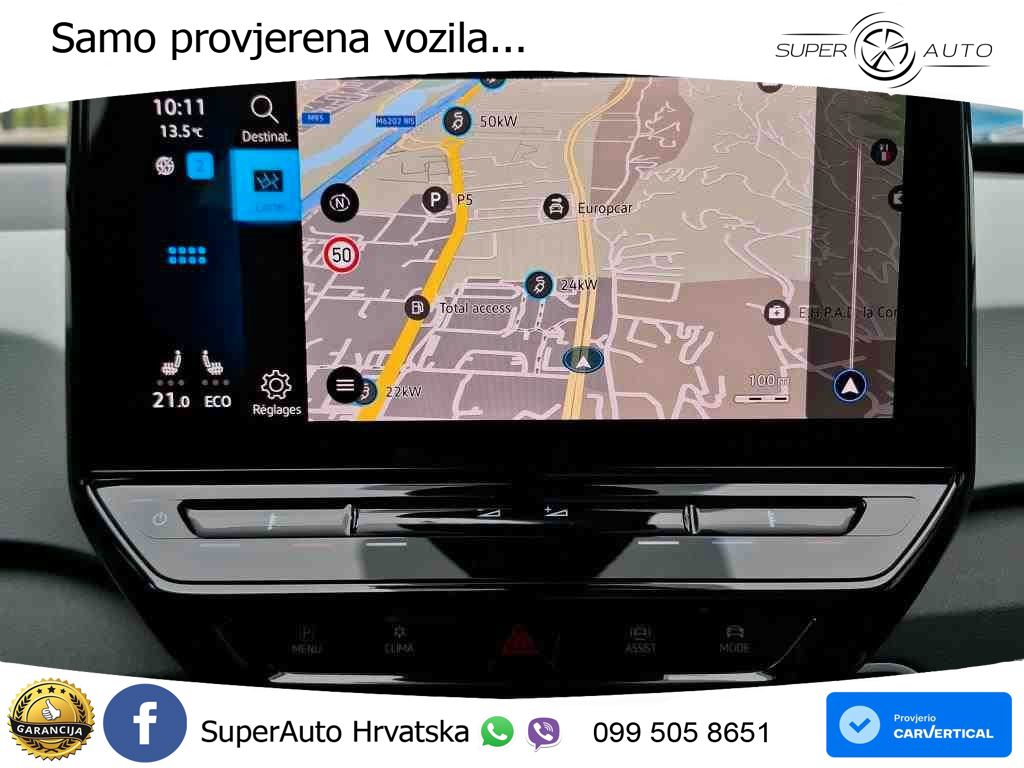 Volkswagen ID.3 Pro Performance 62 kWh (204 KS) LED+GR SJED+ACC