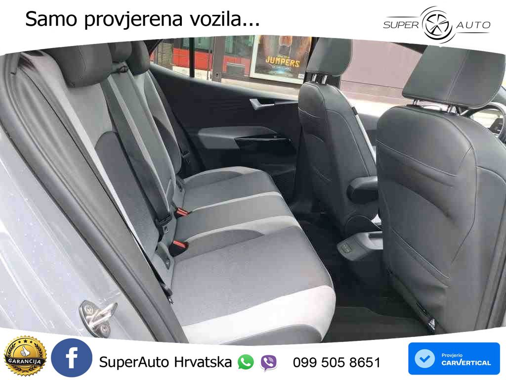Volkswagen ID.3 Pro Performance 62 kWh (204 KS) LED+GR SJED+ACC