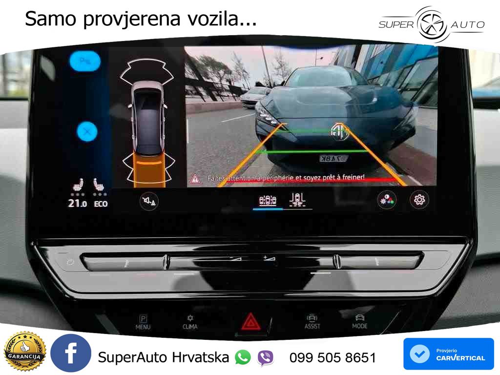 Volkswagen ID.3 Pro Performance 62 kWh (204 KS) LED+GR SJED+ACC