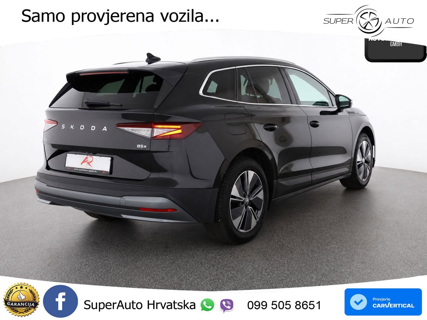 Škoda Enyaq iV 85x 82 kWh (286 KS) AWD