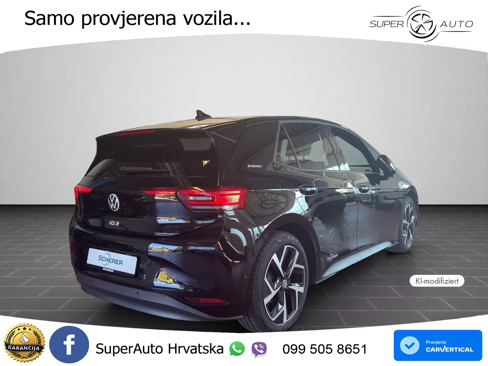 Volkswagen ID.3 Pro 62 kWh (204 KS) LED+GR SJED+ACC