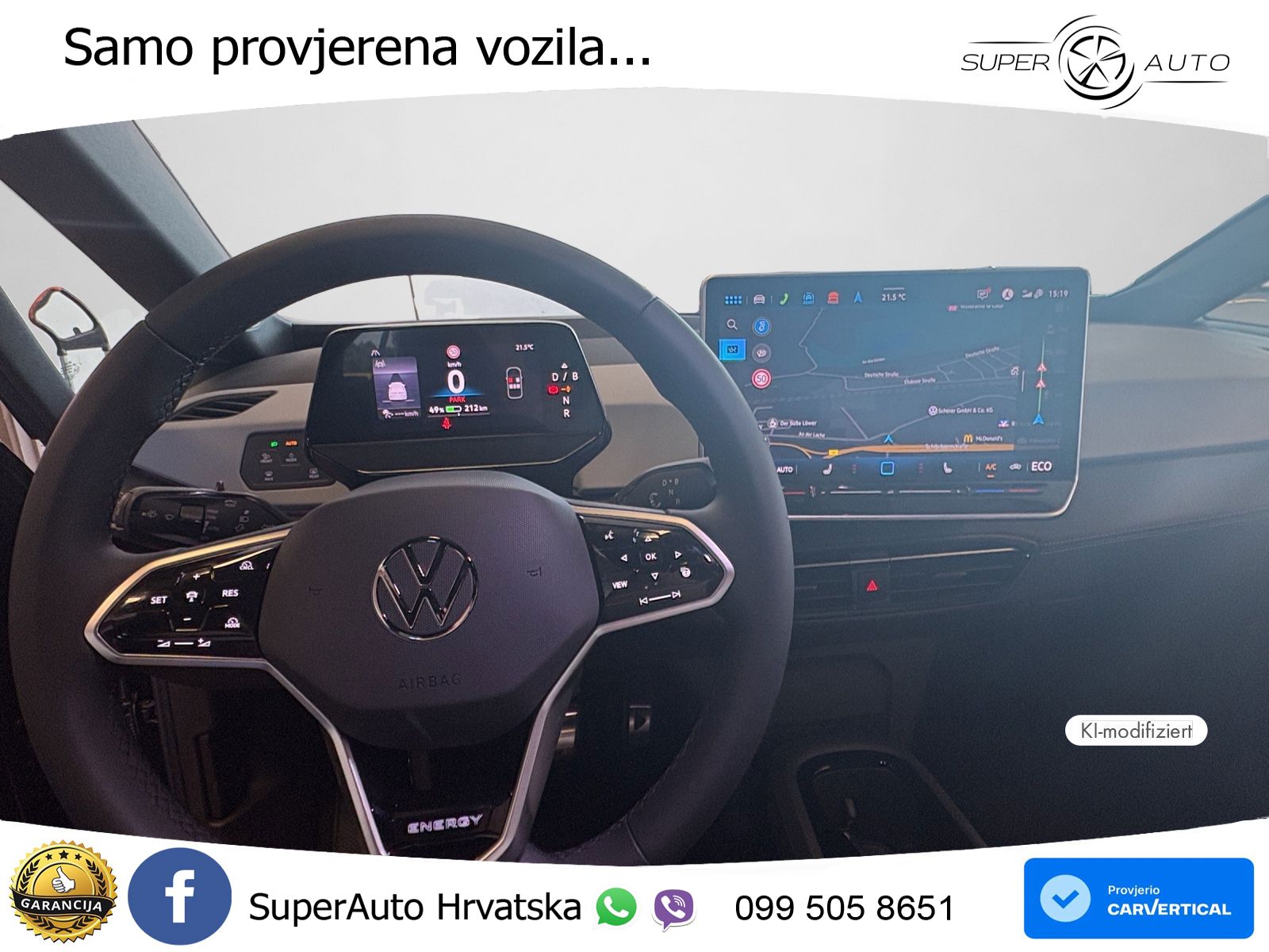 Volkswagen ID.3 Pro 62 kWh (204 KS) LED+GR SJED+ACC