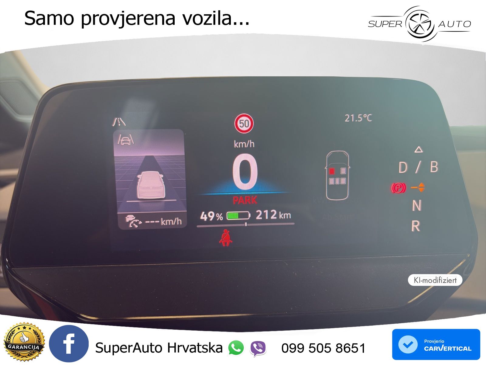 Volkswagen ID.3 Pro 62 kWh (204 KS) LED+GR SJED+ACC