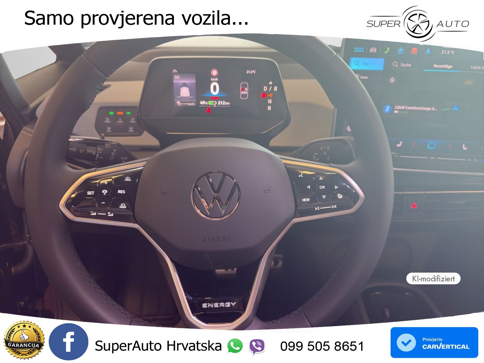 Volkswagen ID.3 Pro 62 kWh (204 KS) LED+GR SJED+ACC