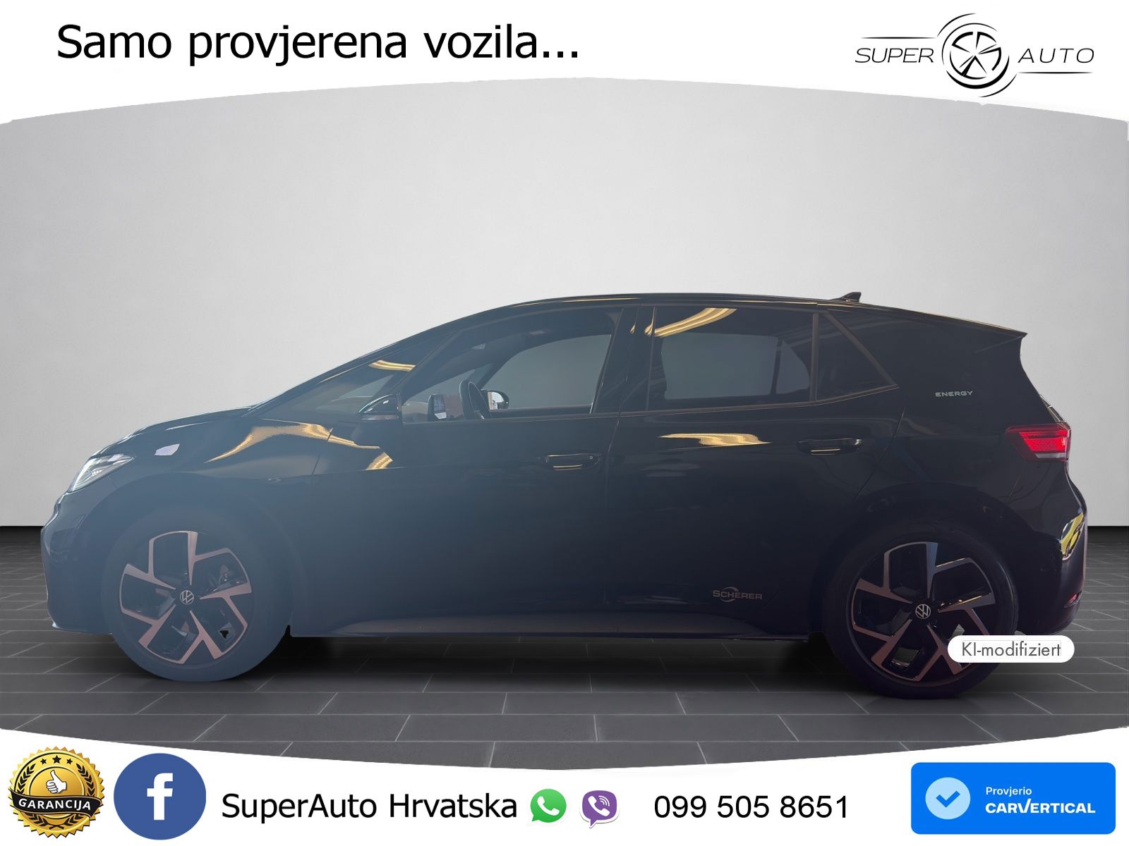 Volkswagen ID.3 Pro 62 kWh (204 KS) LED+GR SJED+ACC