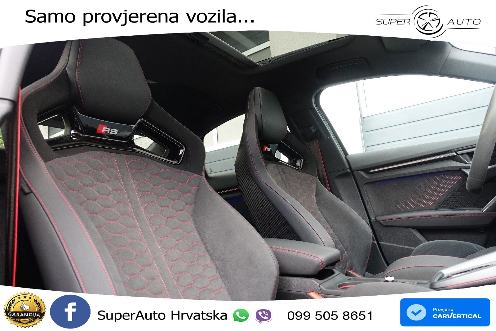 Audi RS3 Sedan 2.5 TFSI (400 KS) quattro S tronic LED+GR SJED+ACC