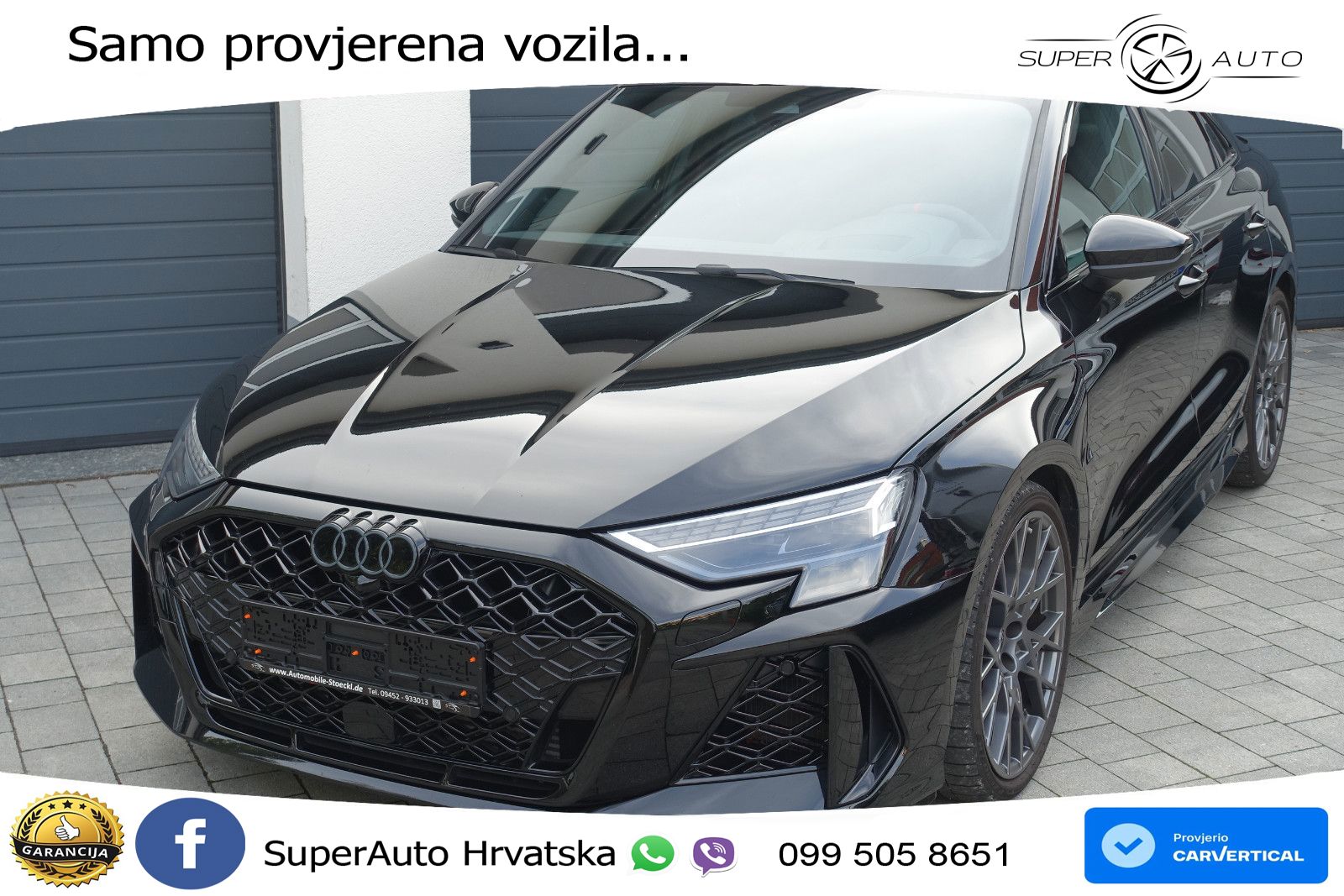 Audi RS3 Sedan 2.5 TFSI (400 KS) quattro S tronic LED+GR SJED+ACC