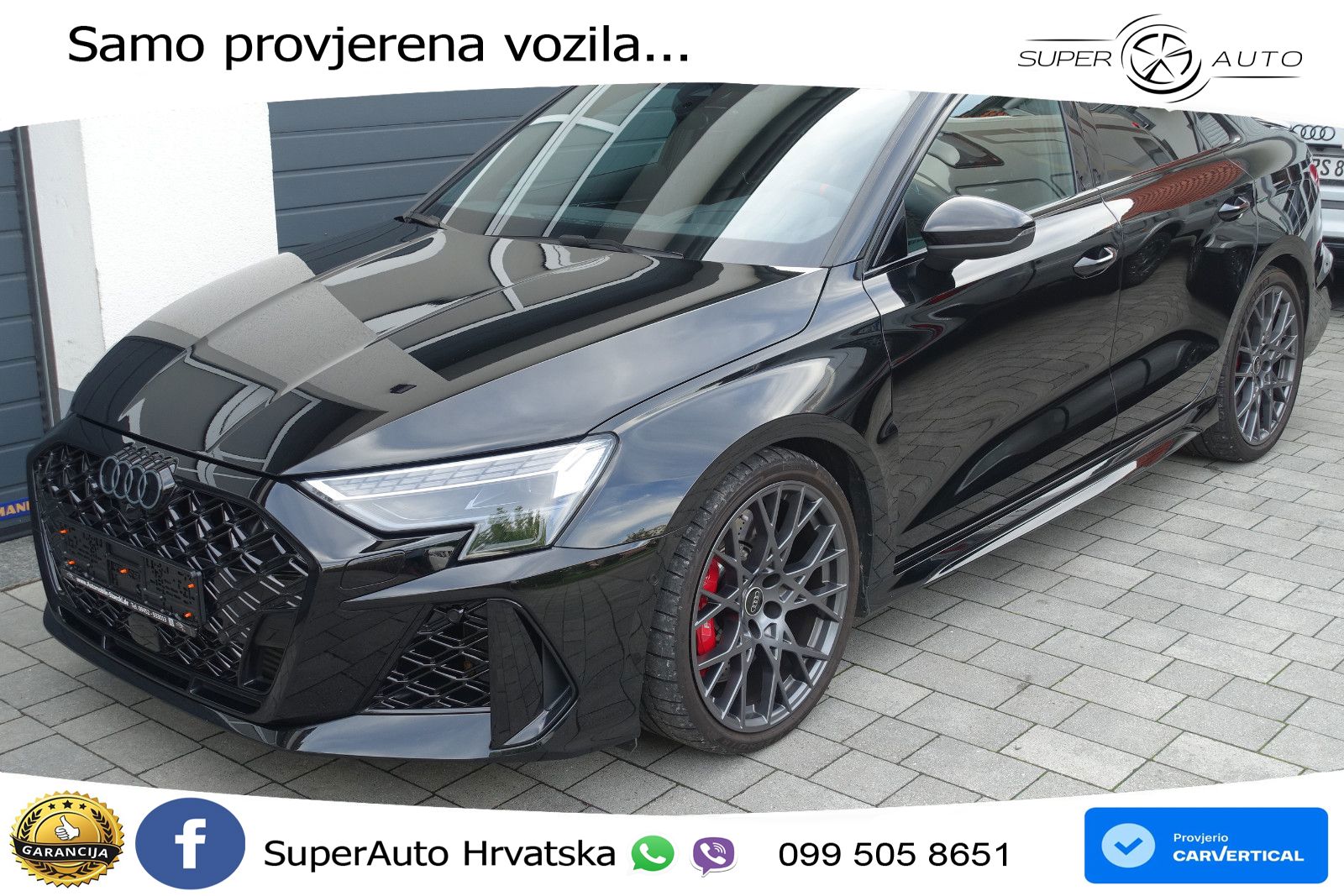 Audi RS3 Sedan 2.5 TFSI (400 KS) quattro S tronic LED+GR SJED+ACC