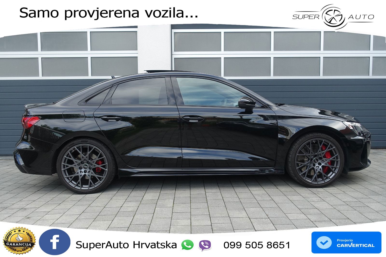 Audi RS3 Sedan 2.5 TFSI (400 KS) quattro S tronic LED+GR SJED+ACC
