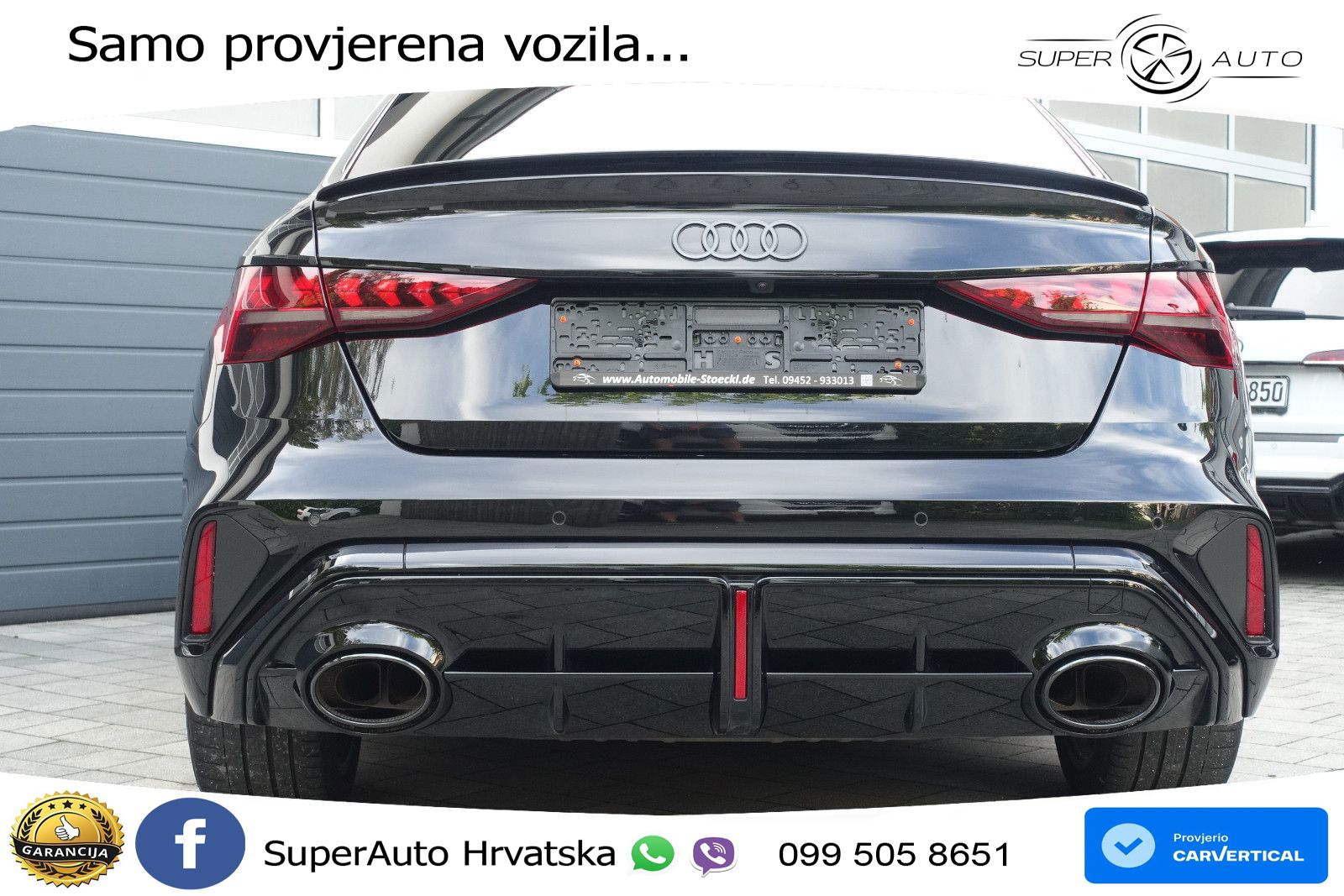 Audi RS3 Sedan 2.5 TFSI (400 KS) quattro S tronic LED+GR SJED+ACC