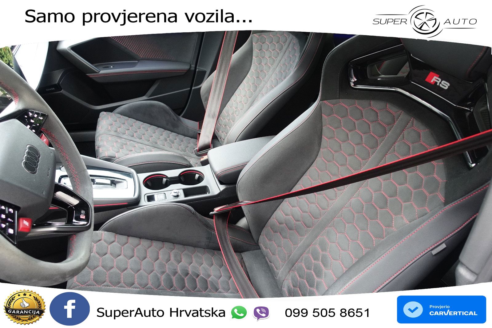 Audi RS3 Sedan 2.5 TFSI (400 KS) quattro S tronic LED+GR SJED+ACC