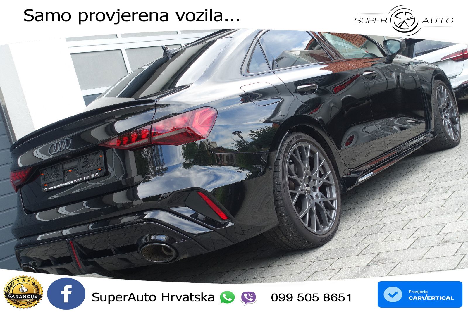 Audi RS3 Sedan 2.5 TFSI (400 KS) quattro S tronic LED+GR SJED+ACC