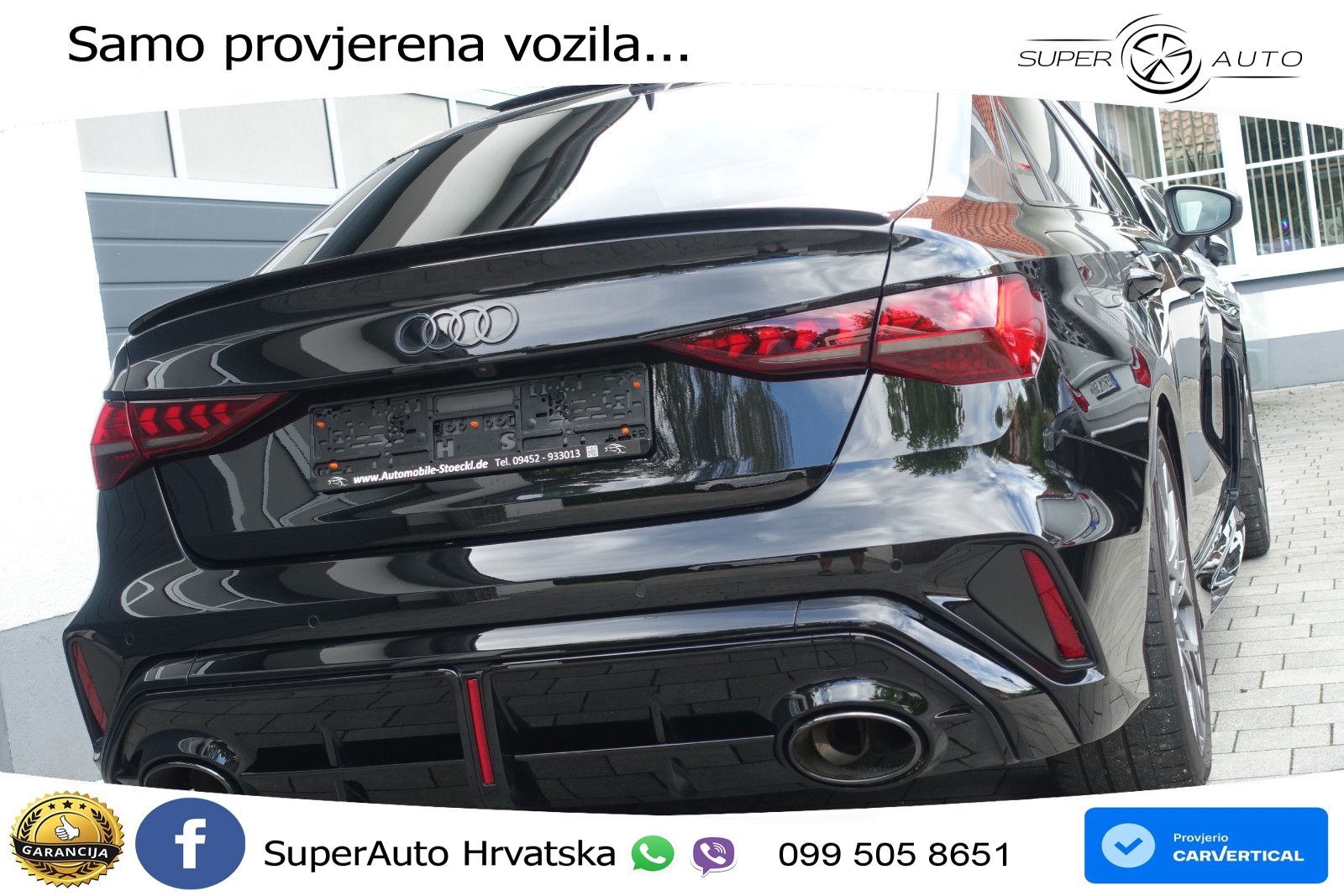 Audi RS3 Sedan 2.5 TFSI (400 KS) quattro S tronic LED+GR SJED+ACC