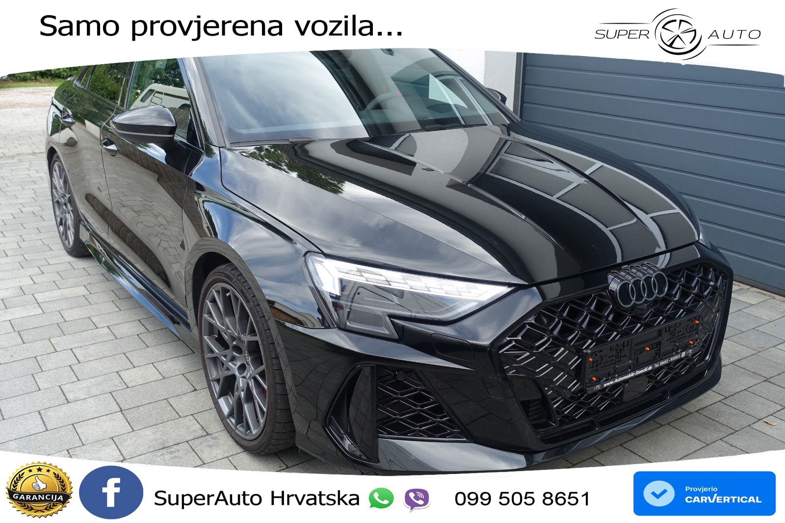 Audi RS3 Sedan 2.5 TFSI (400 KS) quattro S tronic LED+GR SJED+ACC