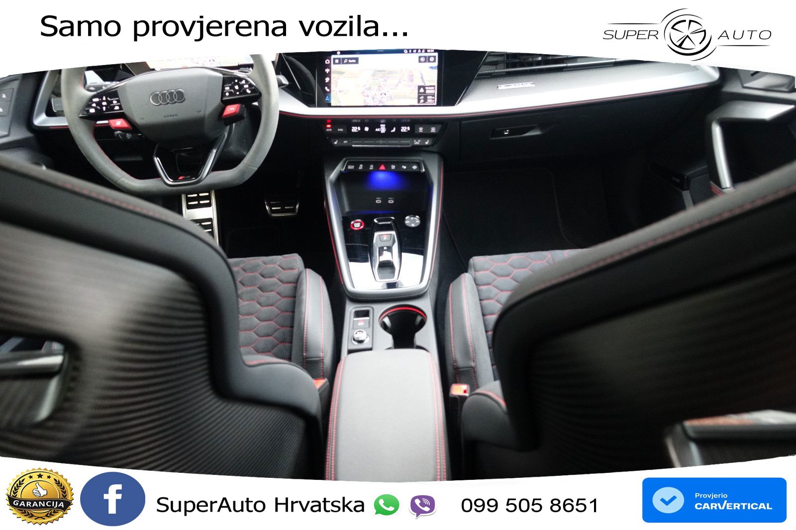 Audi RS3 Sedan 2.5 TFSI (400 KS) quattro S tronic LED+GR SJED+ACC
