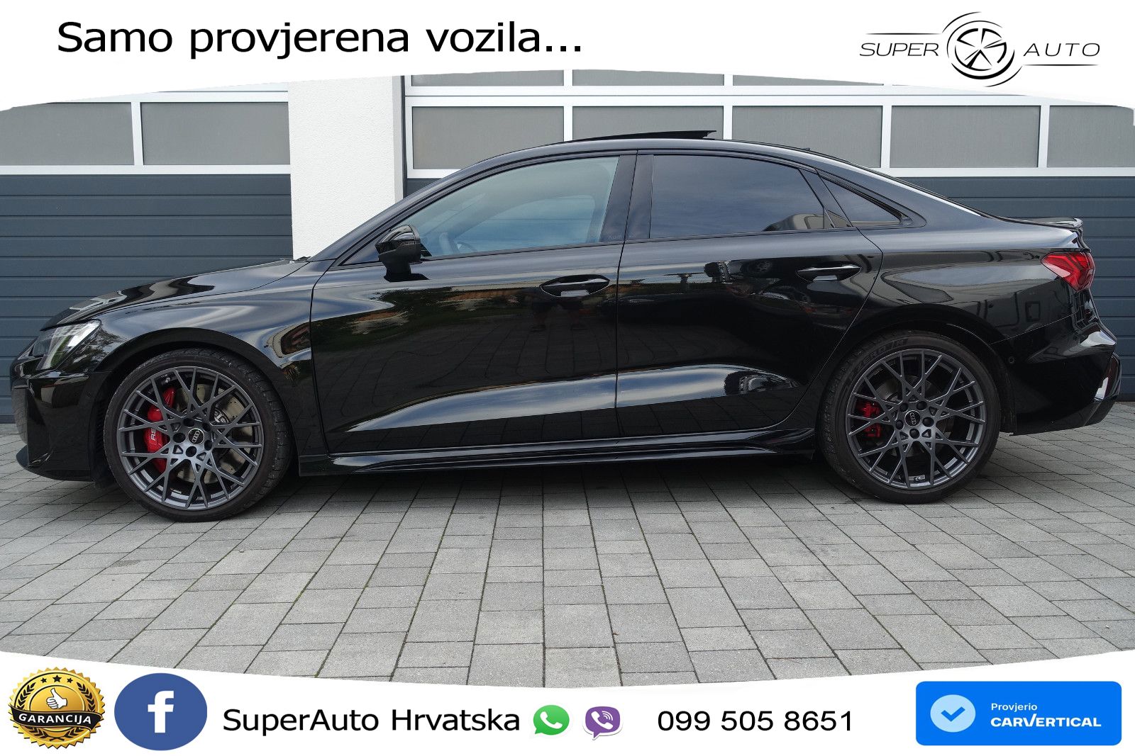 Audi RS3 Sedan 2.5 TFSI (400 KS) quattro S tronic LED+GR SJED+ACC