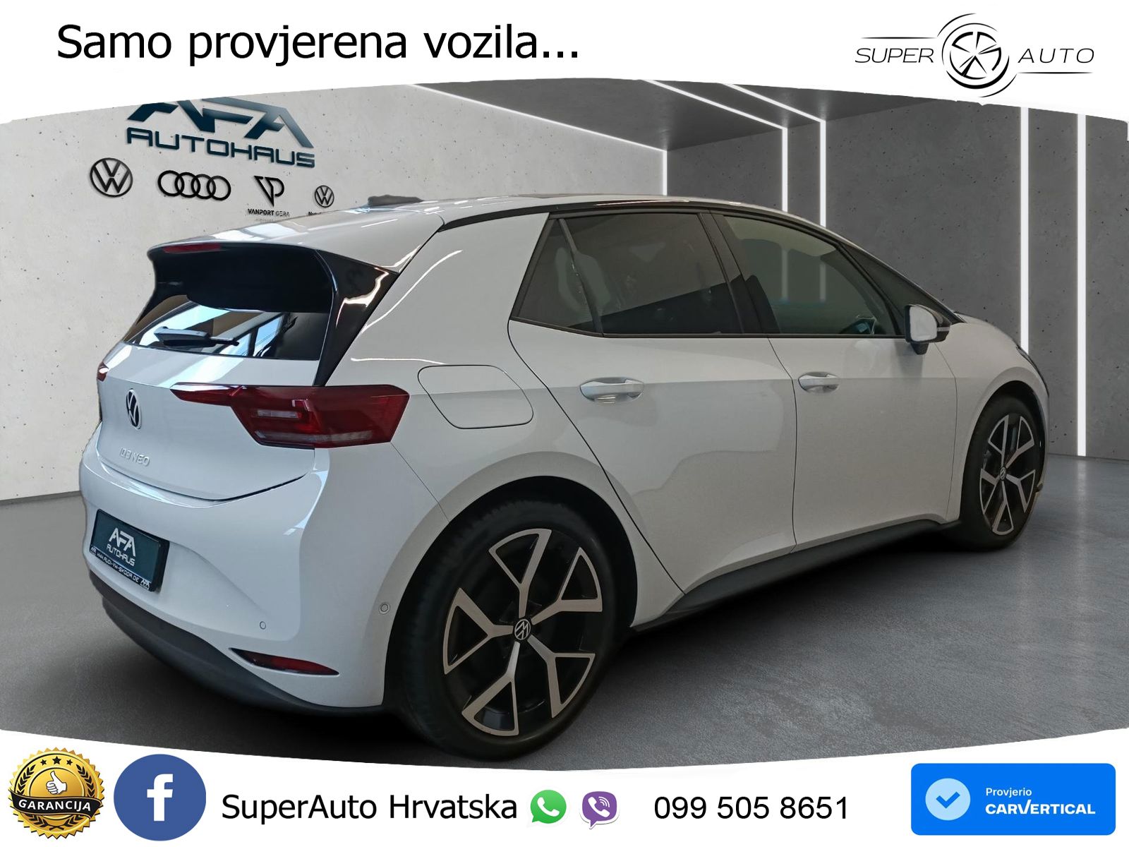Volkswagen ID.3 79 kWh (231 KS) LED+GR SJED+ACC