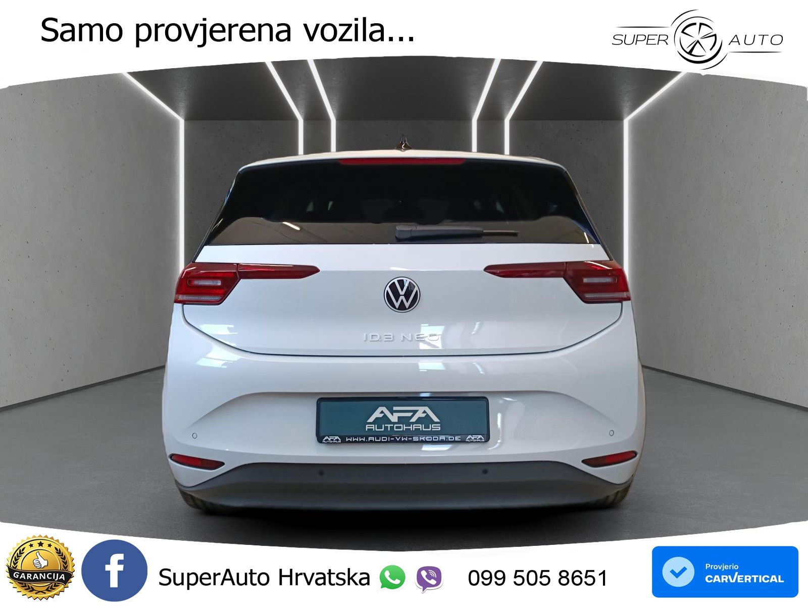 Volkswagen ID.3 79 kWh (231 KS) LED+GR SJED+ACC