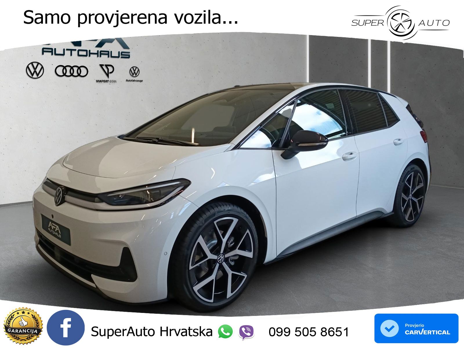 Volkswagen ID.3 79 kWh (231 KS) LED+GR SJED+ACC