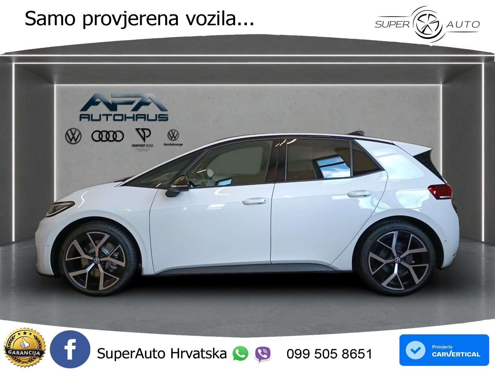 Volkswagen ID.3 79 kWh (231 KS) LED+GR SJED+ACC