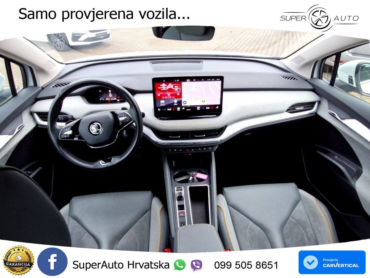 Škoda Enyaq iV 80x 82 kWh (265 KS) AWD Lounge LED+GR SJED+ACC
