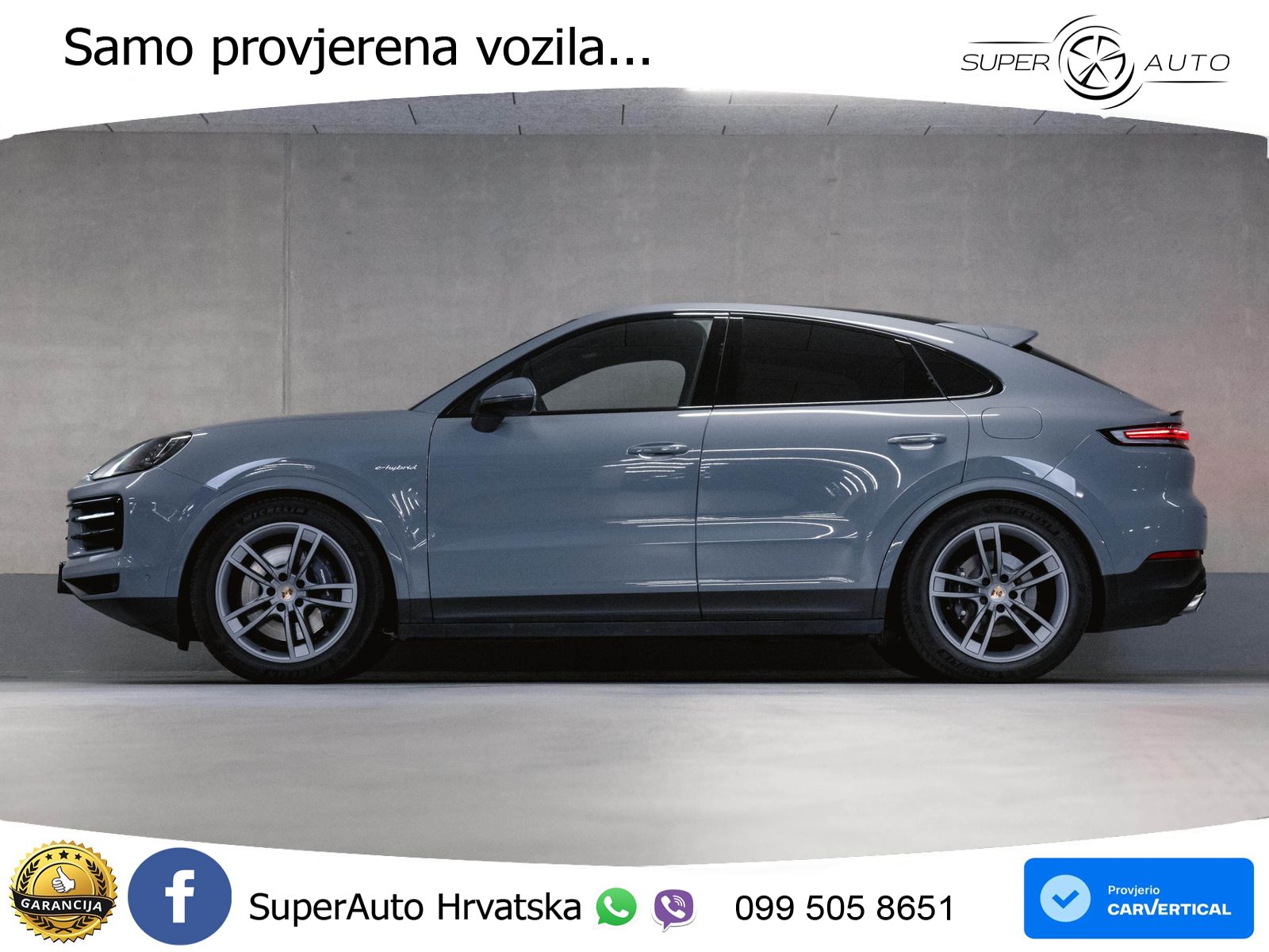 Porsche Cayenne Coupe 3.0 V6 (470 KS) E-Hybrid Tiptronic S