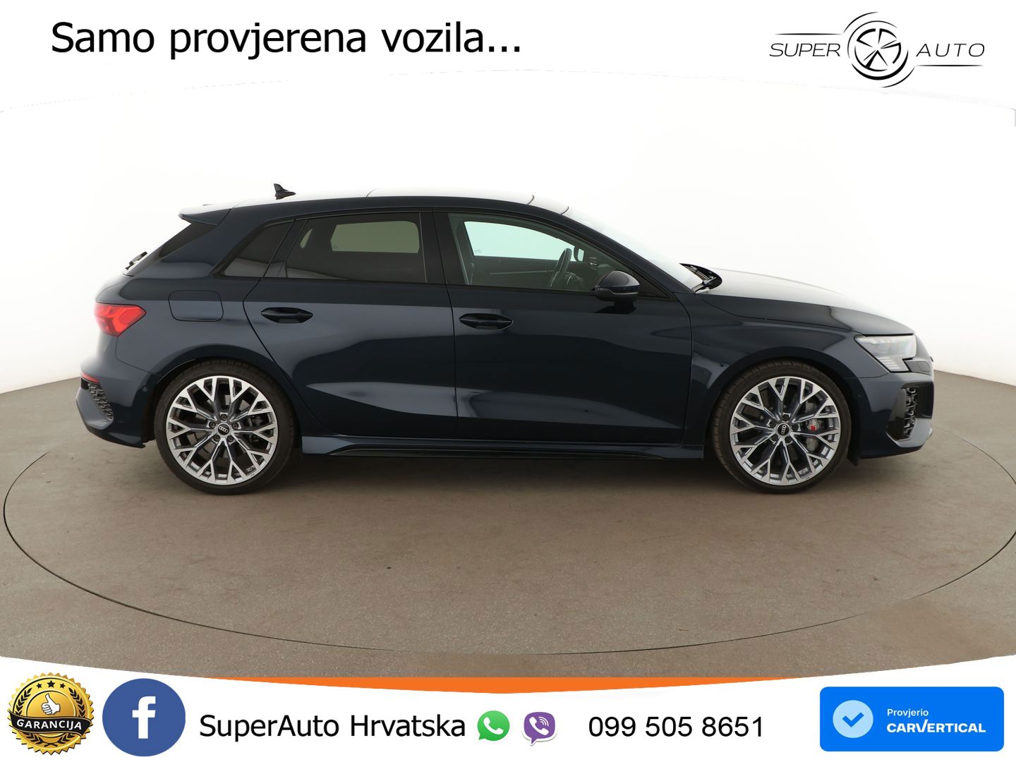 Audi RS3 Sportback 2.5 TFSI (400 KS) quattro S tronic LED+GR SJED+ACC