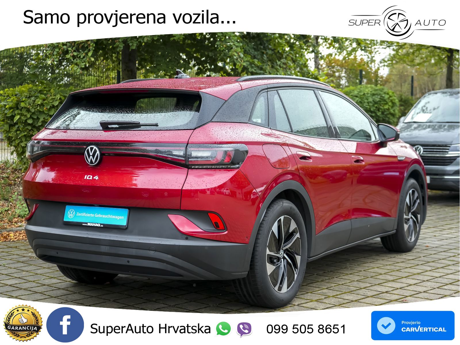 Volkswagen ID.4 Pro Performance 82 kWh (204 KS)