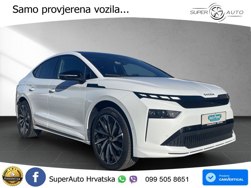 Škoda Enyaq Coupe 85x 82 kWh (286 KS) AWD SportLine LED+GR SJED+ACC