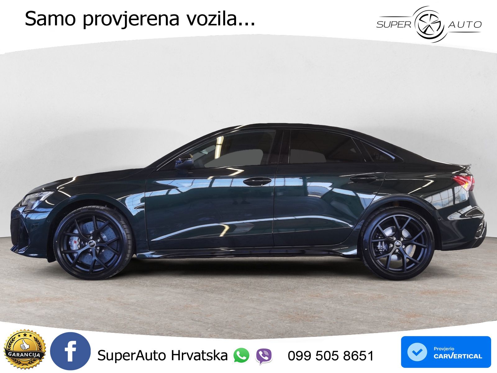 Audi RS3 Sedan 2.5 TFSI (400 KS) quattro S tronic LED+GR SJED+ACC