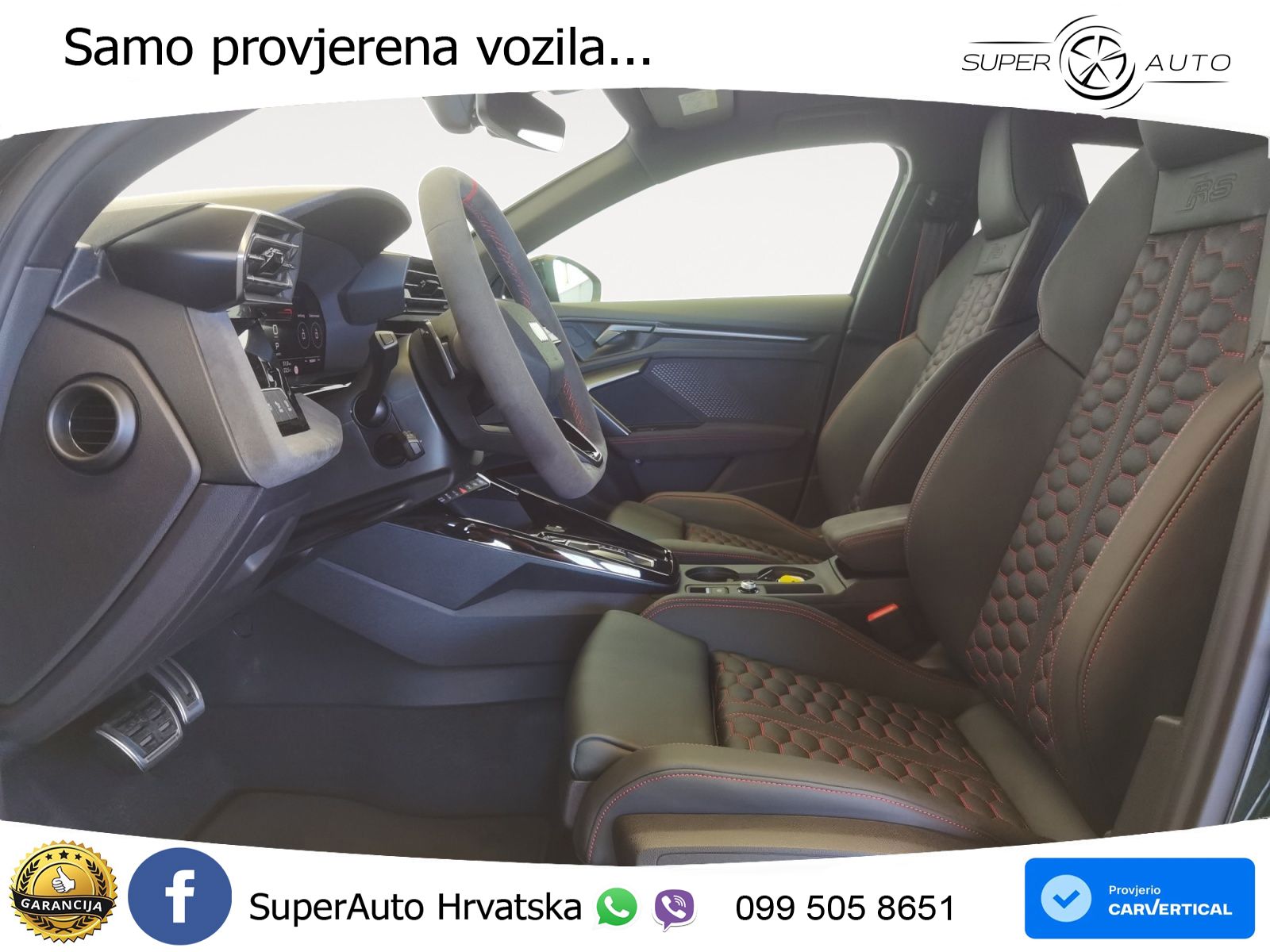 Audi RS3 Sedan 2.5 TFSI (400 KS) quattro S tronic LED+GR SJED+ACC
