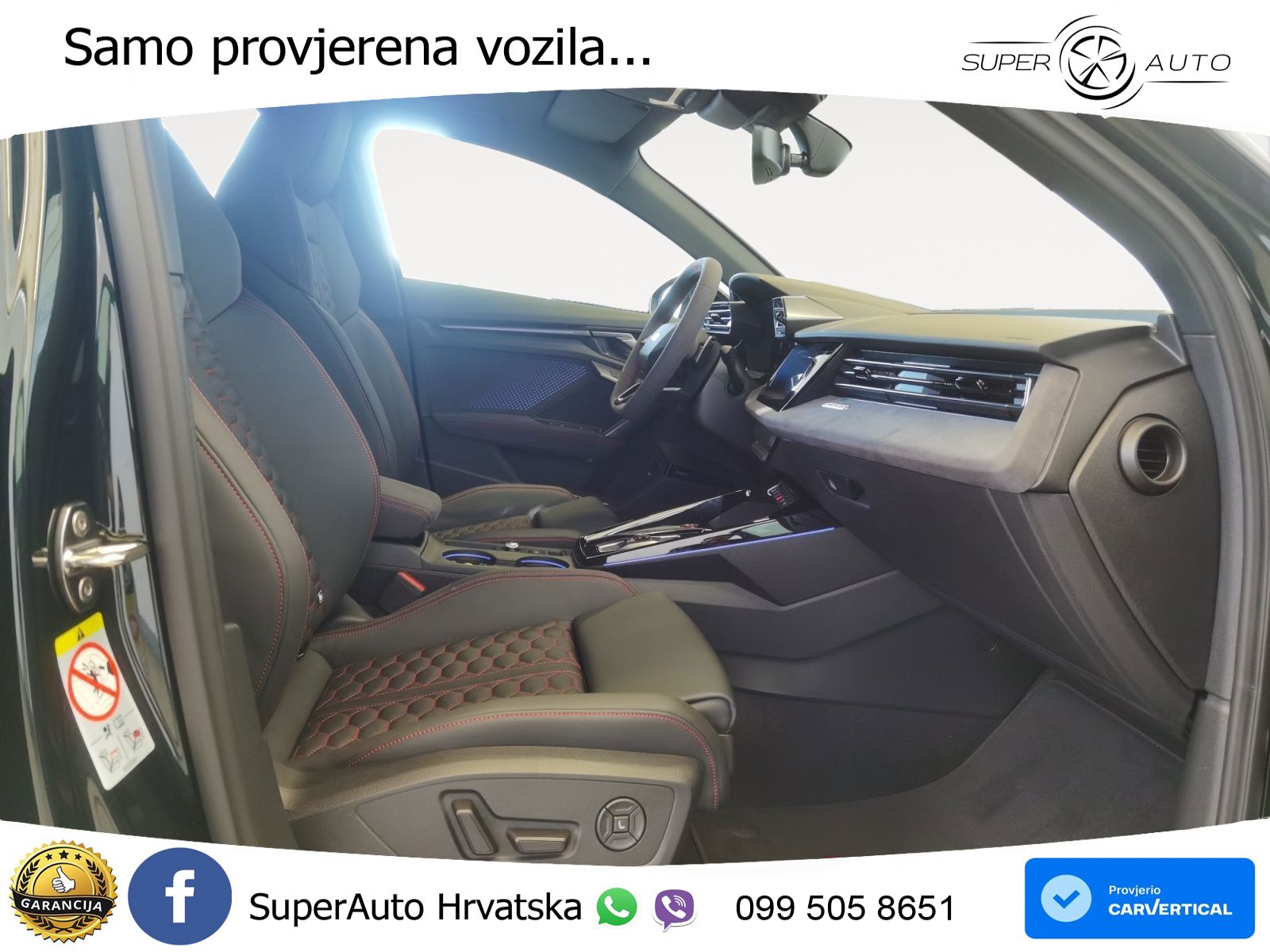Audi RS3 Sedan 2.5 TFSI (400 KS) quattro S tronic LED+GR SJED+ACC
