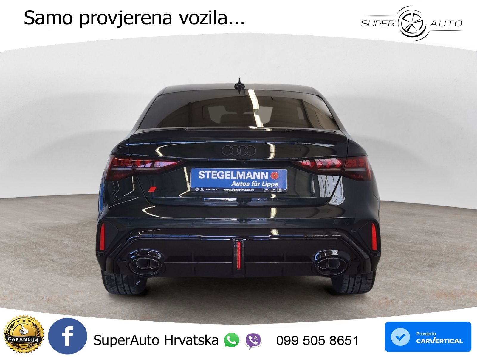 Audi RS3 Sedan 2.5 TFSI (400 KS) quattro S tronic LED+GR SJED+ACC