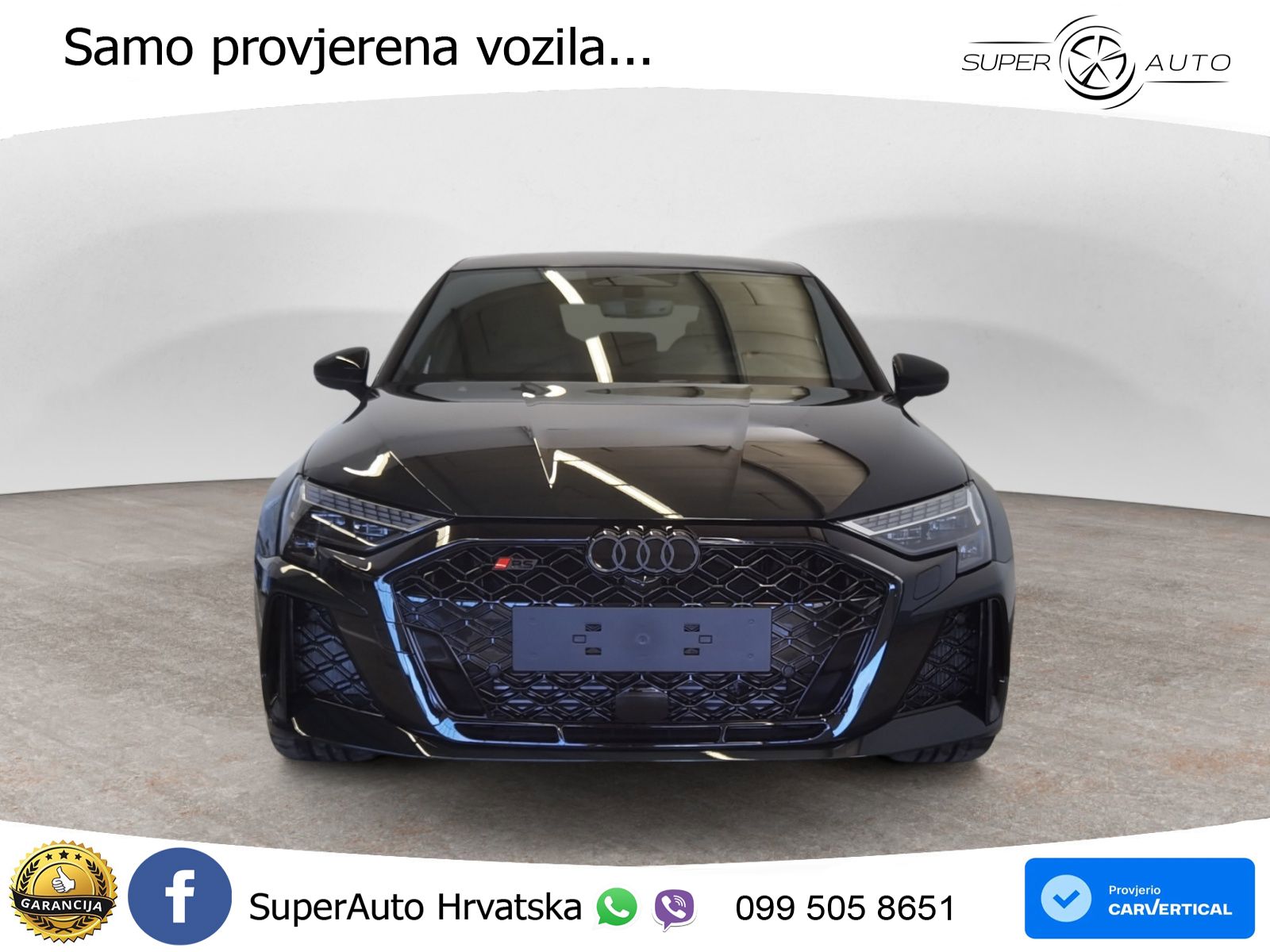 Audi RS3 Sedan 2.5 TFSI (400 KS) quattro S tronic LED+GR SJED+ACC