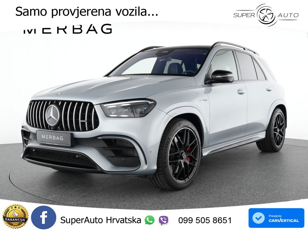 Mercedes AMG GLE 63 S V8 (612 KS) EQ Boost 4MATIC+ AMG SPEEDSHIFT TCT 9G LED+GR SJED+ACC