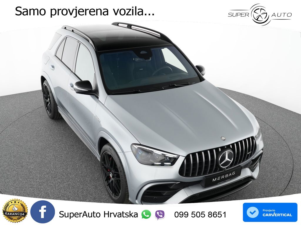 Mercedes AMG GLE 63 S V8 (612 KS) EQ Boost 4MATIC+ AMG SPEEDSHIFT TCT 9G LED+GR SJED+ACC